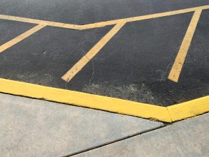 parking lot painting machine