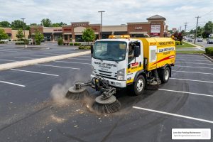 parking lot sweeping cost