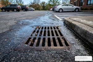 parking lot storm drain