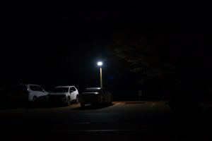 parking lot light post