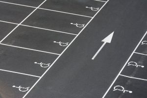 ADA compliance for parking lots