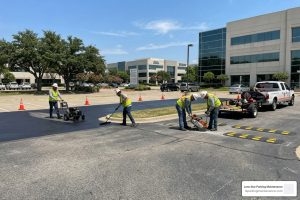 DFW parking lot repairs commercial property - DFW parking lot repairs