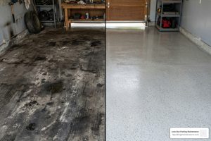 garage power washing