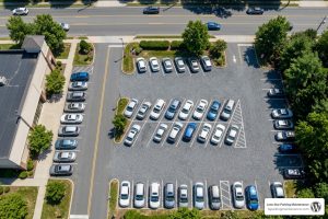 chip seal parking area
