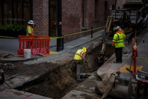 trench drain installation